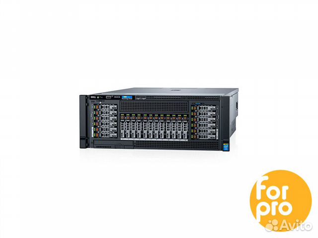 Сервер dell R930 24SFF 4xE7-8880v4 256GB, H730p