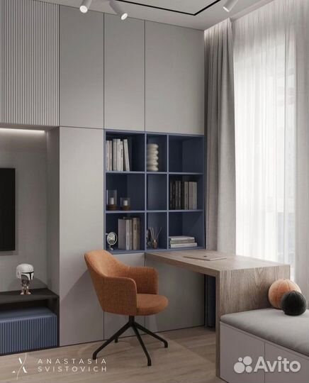 Стенка стеллаж в гостиную