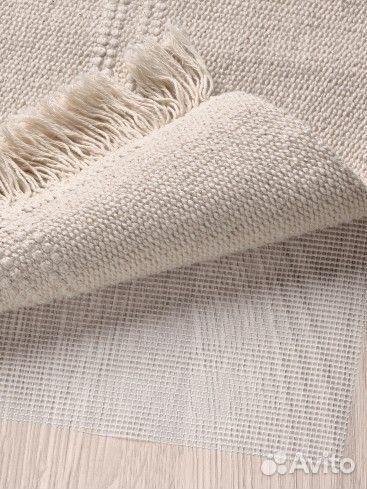 IKEA Sortso коврик прикроватный небеленый 85*55