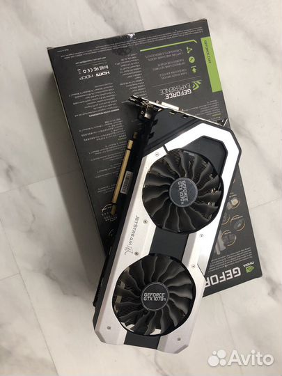 Видеокарта Palit GeForce GTX 1070ti Super JetStrea