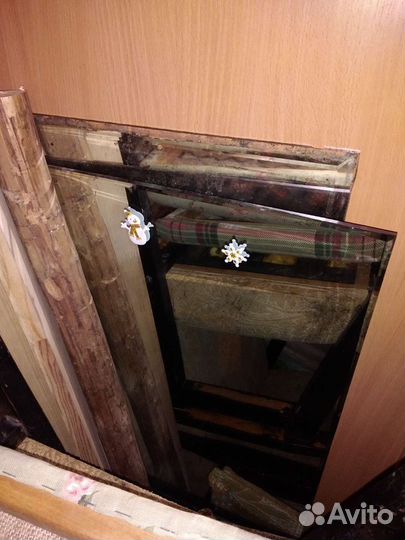 Зеркала с патиной, старые