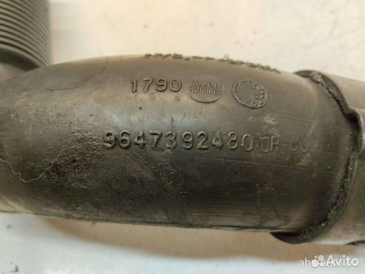 Патрубок радиатора Citroen Berlingo 1 restailing