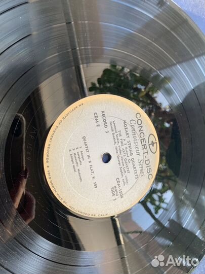 Wolfgang Amadeus Mozart Vinyl 3 x LP 1965