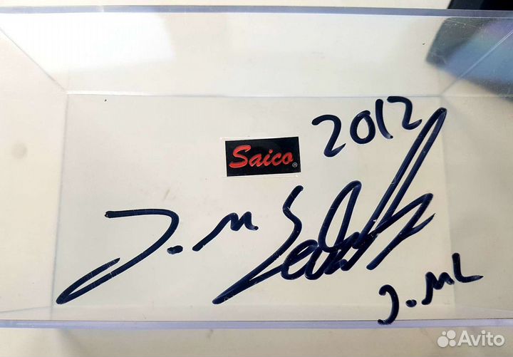 WRC Rally ford машинка с автографом Latvala