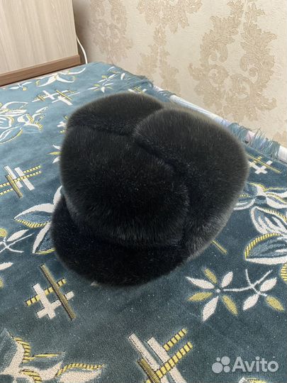 Мужская шапка из нерпы