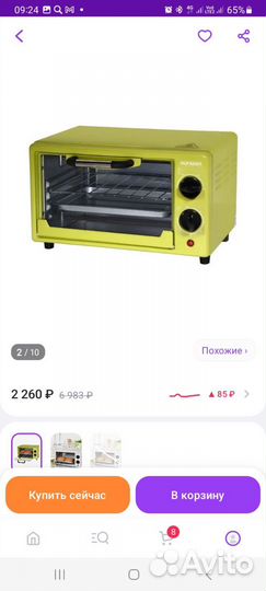 Духовка электрическая