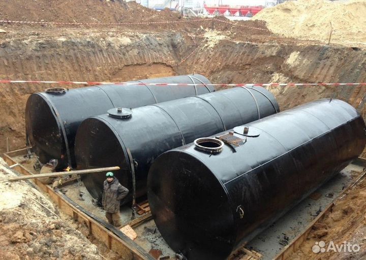 Резервуары рвс, ргс, Емкости металлические