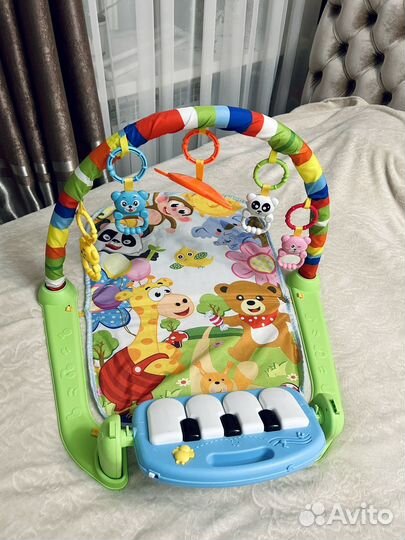 Детский развивающий музыкальный коврик