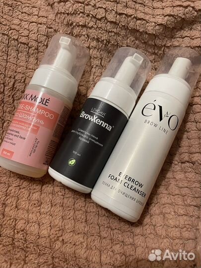 Шампуни для бровей