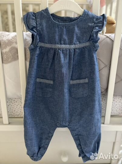 Вещи для девочки 3-6 месяцев, комбинезон M&S