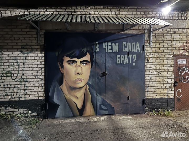 Роспись стен, граффити оформление