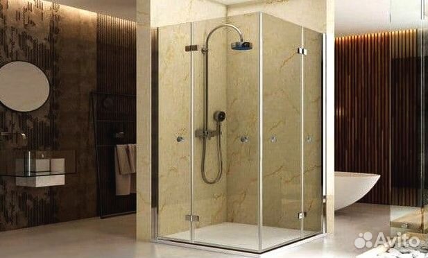 Стеклянная душевая кабина