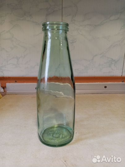 Стеклянная бутылка СССР