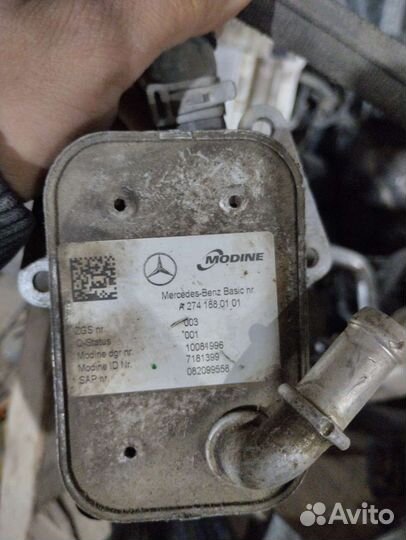 Mercedes C-class W204 Радиатор масляный