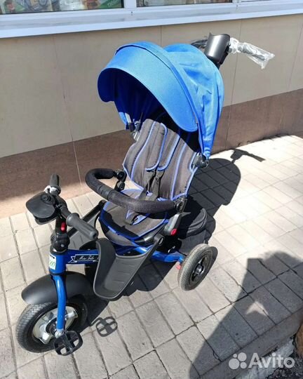 Трехколесный велосипед с родительской ручкой