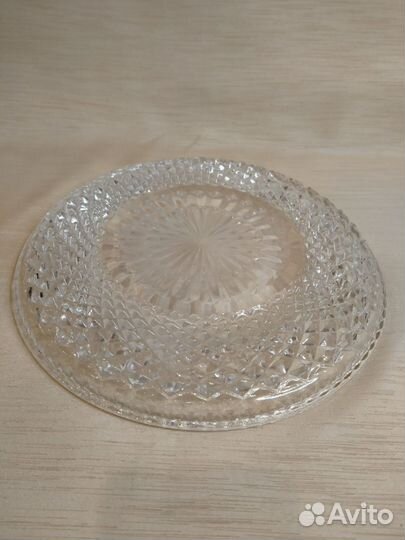 Поднос хрустальный СССР