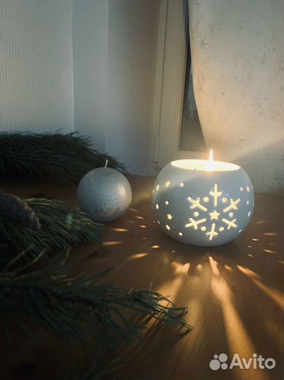 Свеча подставка под чайник светильник фонарь