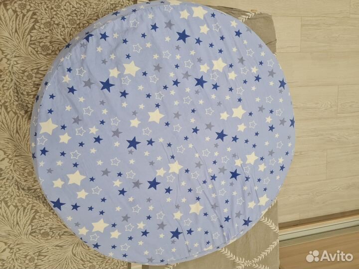 Круглый детский матрас 75 на 75
