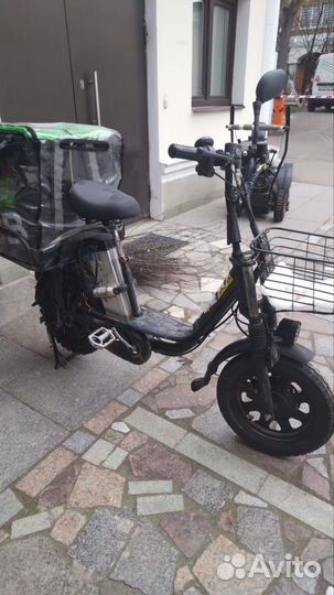 Электро велосипед монстр