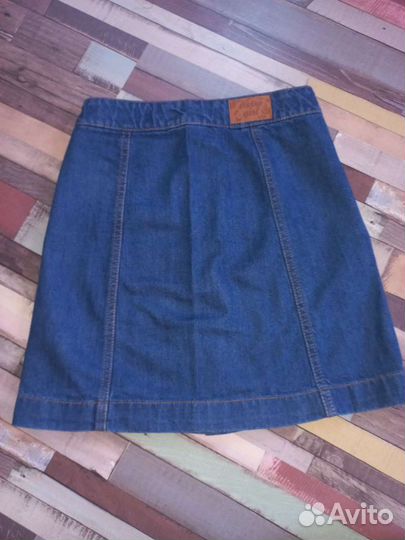 Юбка джинсовая