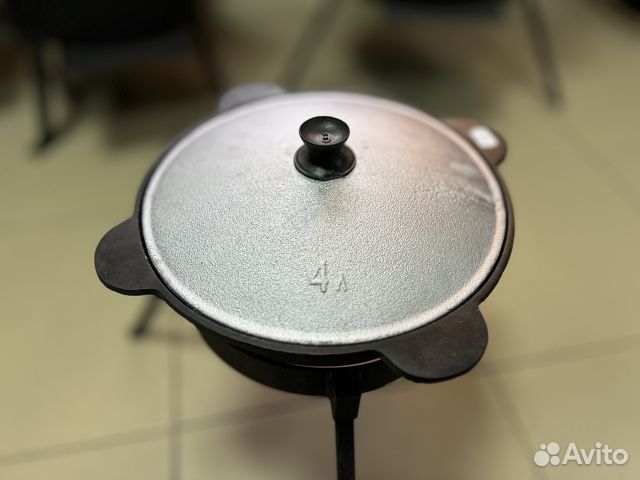 Казанок узбекский 4 л. чугунный