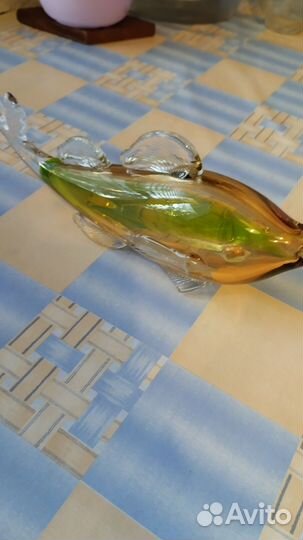 Цветные хрустальные рыбки