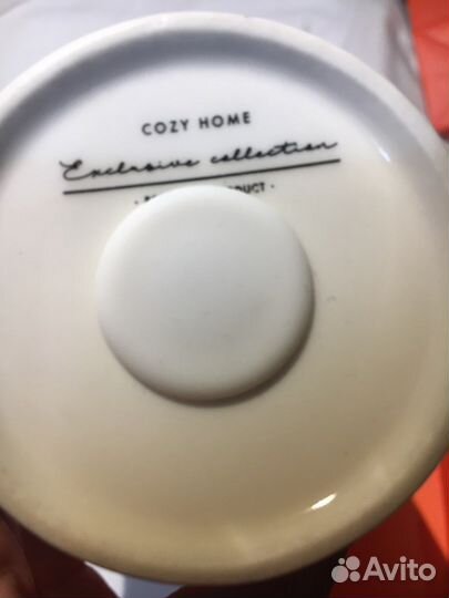 Кружка новая под кофе многоразовая с крышкой