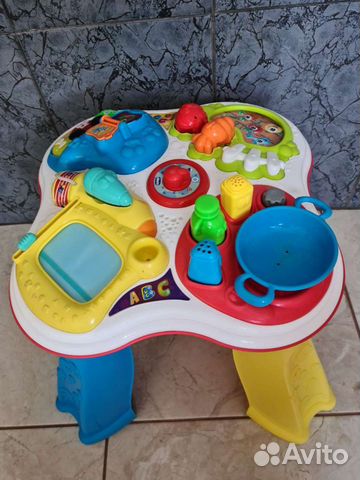 Столик музыкальный развивающий fisher price