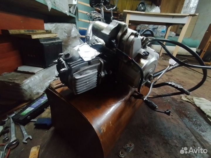 Мотор на мопед alpha 110