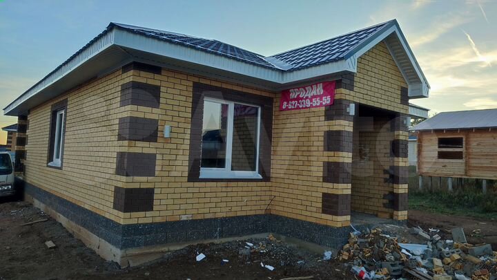 Дом 115 м² на участке 5 сот.