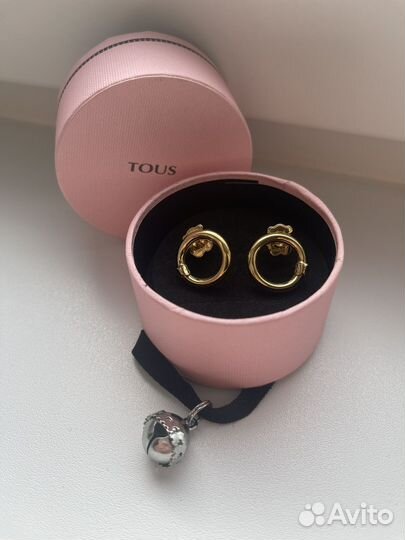 Tous hold серьги оригинал