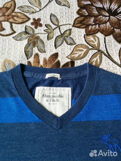 Футболка Abercrombie 46р оригинал б/у