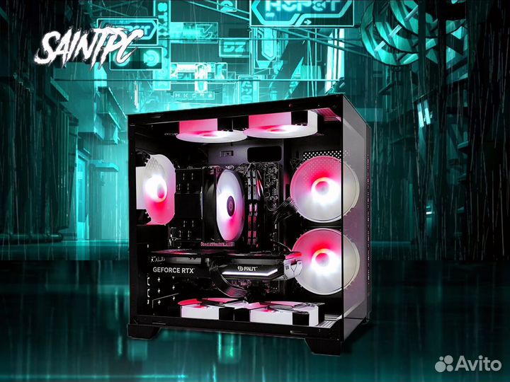 Игровой пк на видеокарте RX и i5