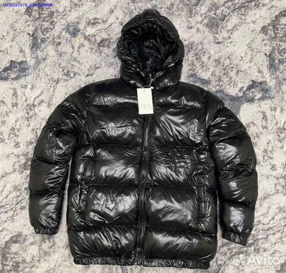 Пуховик Zara x Moncler puffer jacket (Арт.15561)