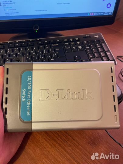 Коммутатор хаб свитч d-link