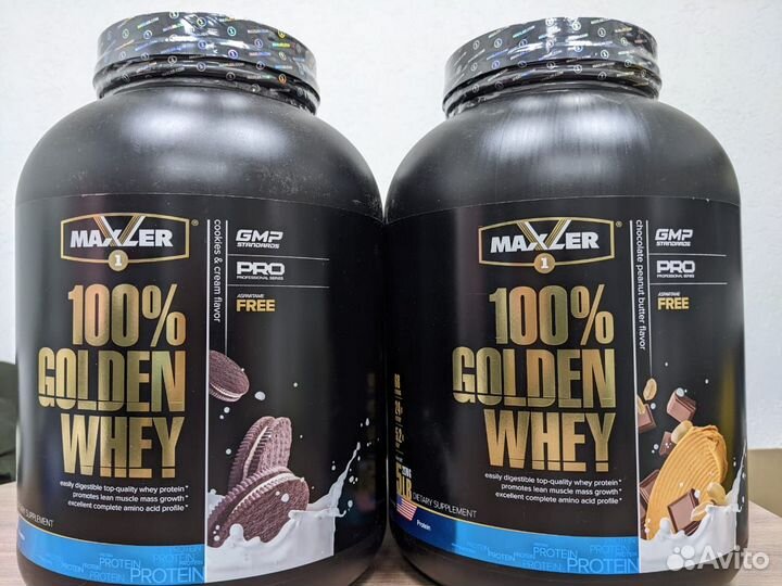 Протеин Golden Whey (2270гр) от Maxler