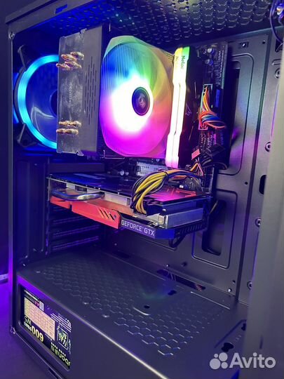 Игровой пк:Gtx1660Super/Ryzen 5 2600/gmng/16gb/SSD