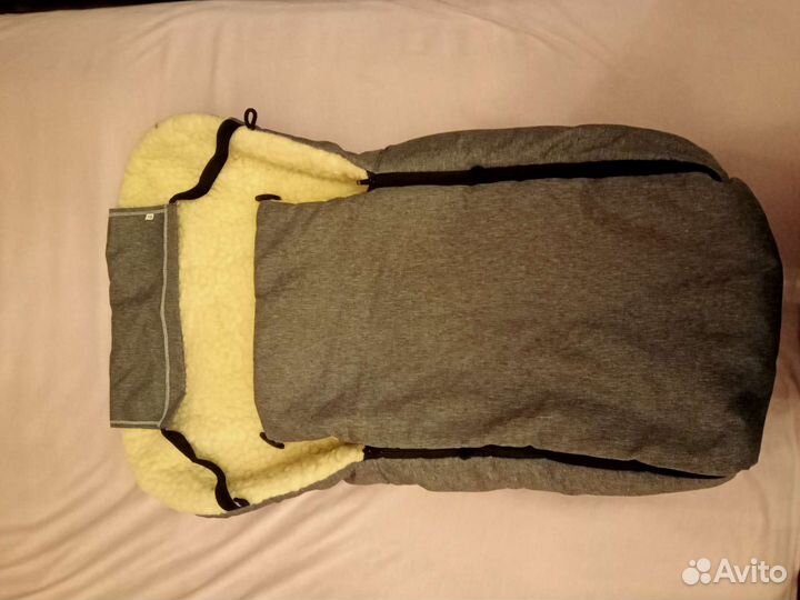 Зимний конверт в коляску