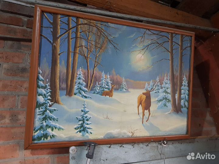 Картина маслом на холсте