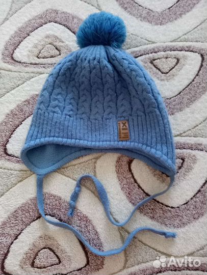 Шапка на мальчика зимняя р.52-54
