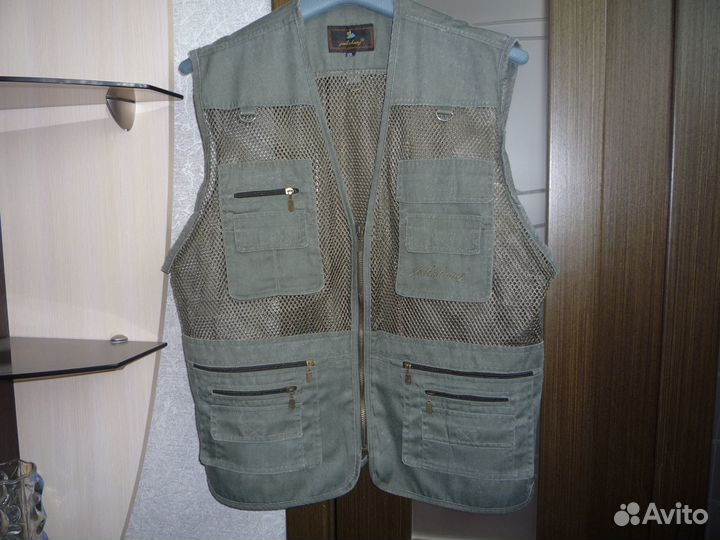 Жилет сетчатый мужской