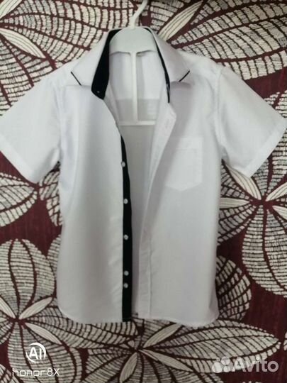 Рубашка на мальчика 128