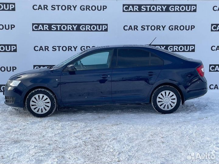Skoda Rapid 1.6 МТ, 2014, 206 000 км