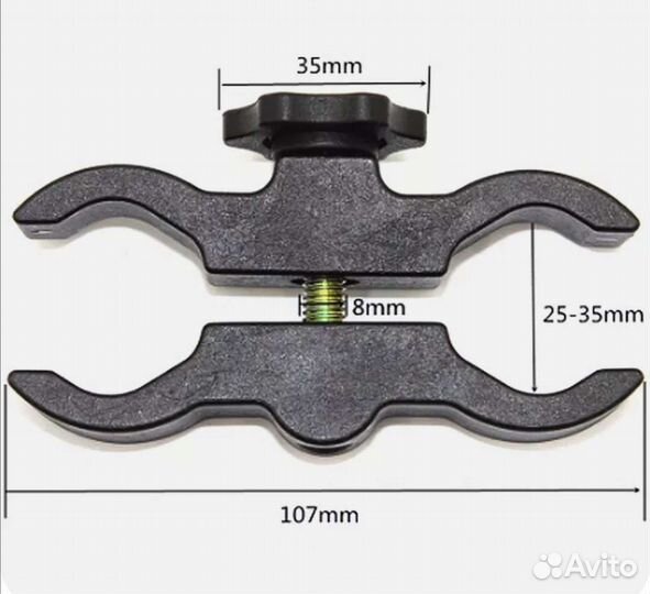 Крепление, зажим для фонаря