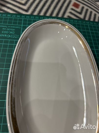 Блюдо сервировочное селедочница гдр 2шт