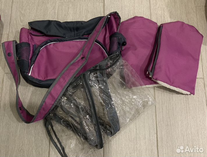 Санки коляска nika