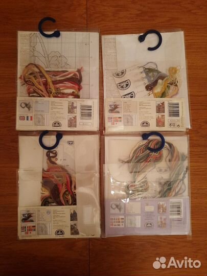 Набор для вышивания Flower Fairies, схемы, остатки