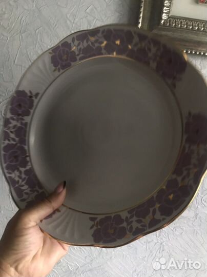 Тарелка для нарезки Рижский фарфор