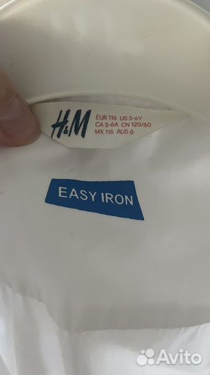 Рубашка H&M 116