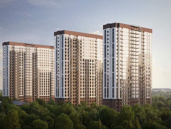 1-к. квартира, 33,8 м², 22/25 эт.